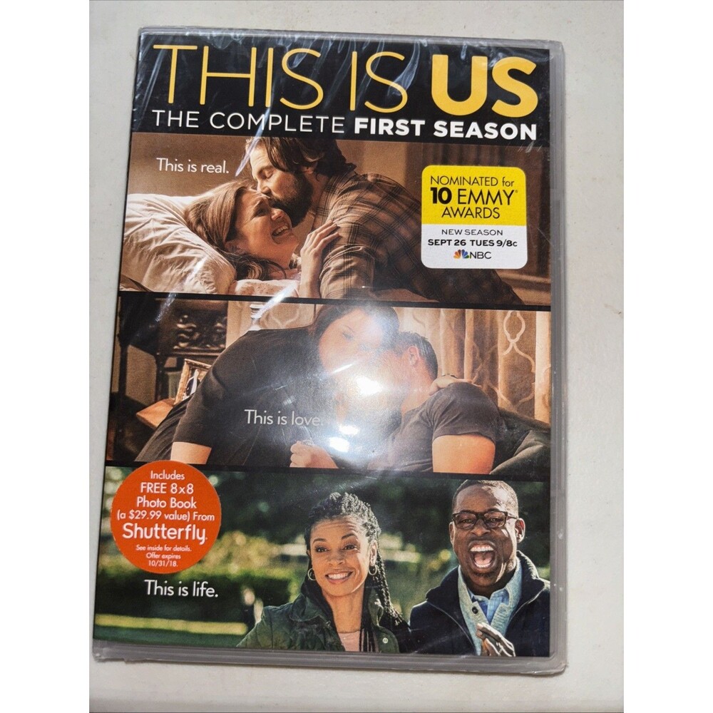 This Is Us: Season 1 DVD New NBC TV show Family Mandy Moore